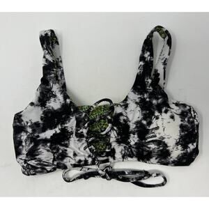 Maaji Reversible Tie Printed Bikini Top Size Small